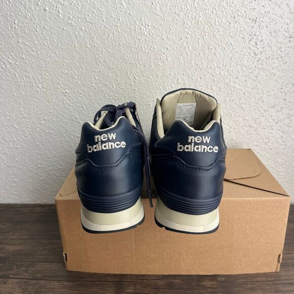 New Balance 576 Made In England Sky Captain Cement Navy Men’s Size 9 D OU576LNN - Picture 3 of 7